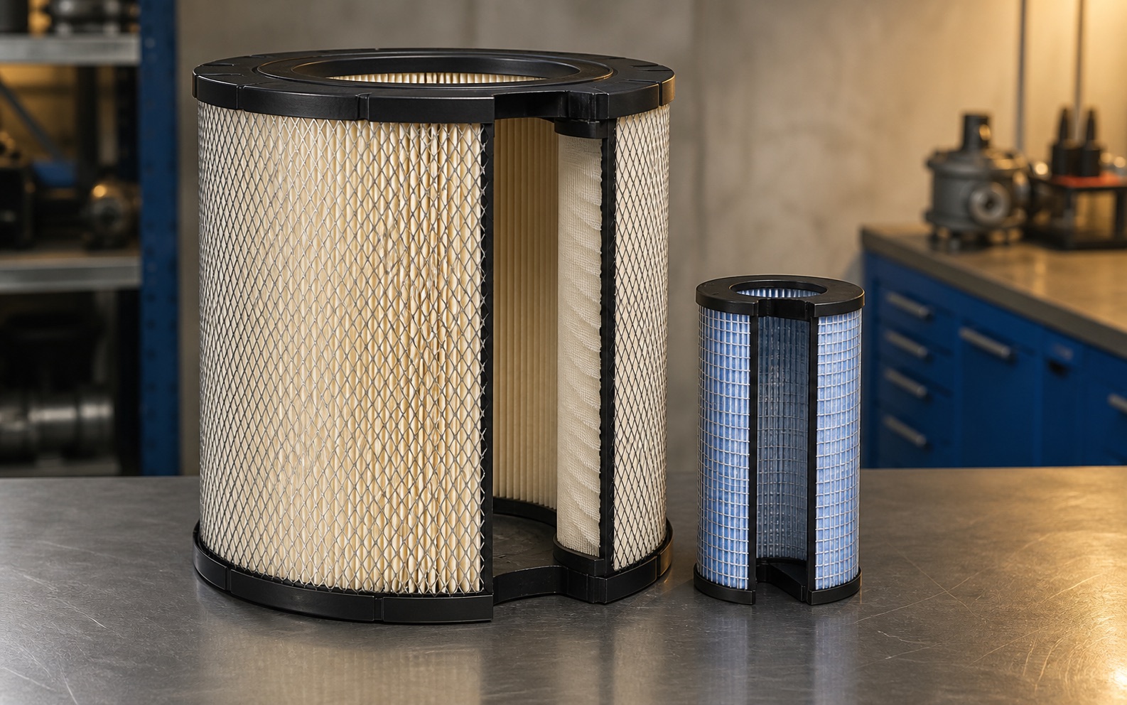 Primary vs safety filters